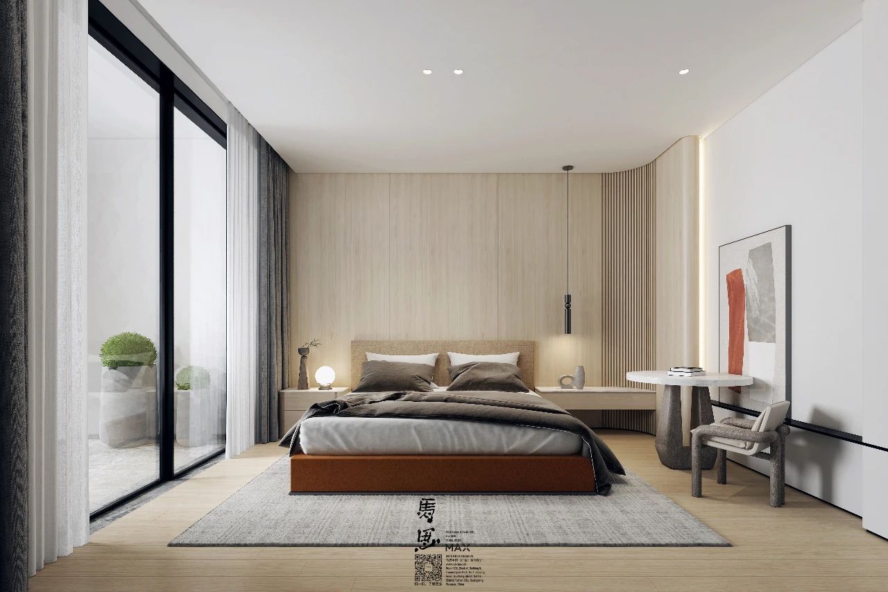 馬思廣州裝修設計 | 簡約風格大平層,褪去浮華,成全內心所想