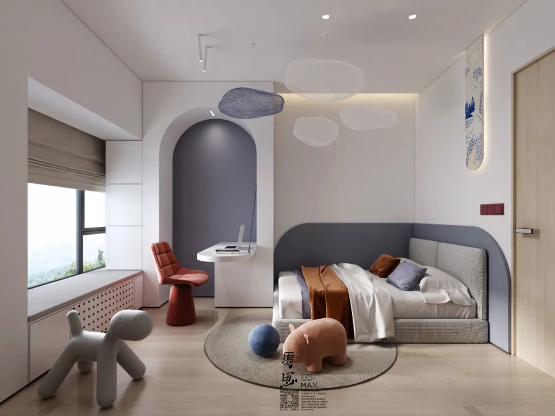 廣州裝修設計馬思|兒童的專屬空間,讓快樂不止六一